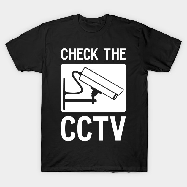 British Cop Show CCTV T-Shirt by Huhnerdieb Apparel